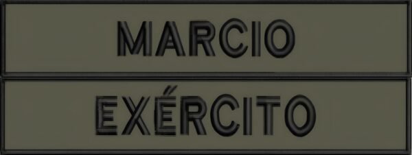 Par de sutaches - NOME e EXÉRCITO