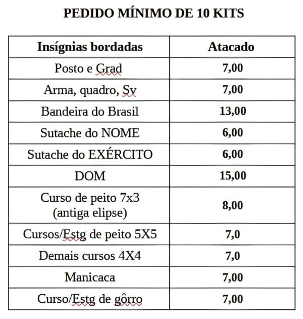 Distintivo e Insígnias no ATACADO