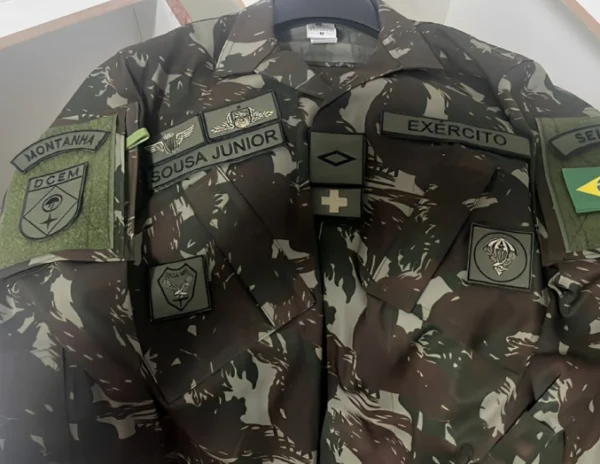 Camuflado Novo Modelo -  Numeração