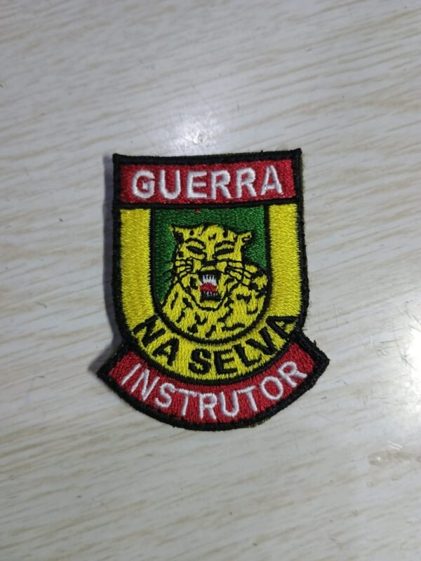 Distintivo de gorro de INSTRUTOR do Curso Guerra na Selva
