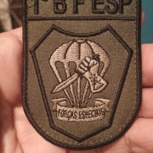 Distintivo Bordado do 1° BATALHÃO DE FORÇAS ESPECIAIS