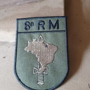 Distintivo Bordado da 8a Região Militar