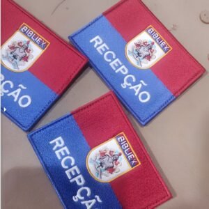 Emblema de "Recepção" para Hotéis e Auxiliar de ComSoc/RP